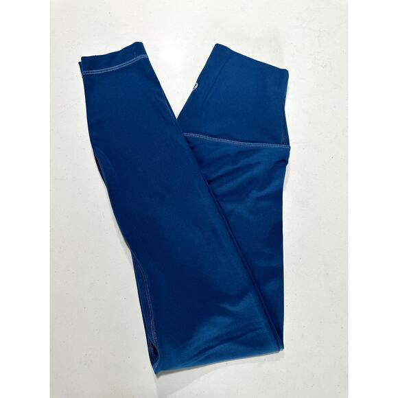 Lululemon Align Pant II 25" Size 0 Blue Nulu EUC - Picture 6 of 9